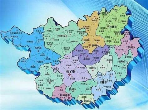 廣西省地圖